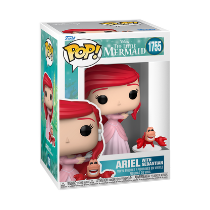 Funko - Disney The Little Mermaid Ariel with Sebastian Funko Pop! Vinyl Figure #1755