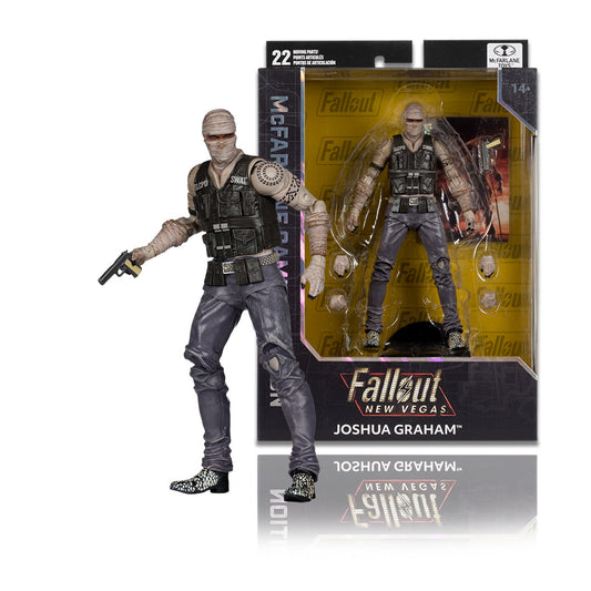 Mcfarlane - McFarlane Gaming Edition Fallout New Vegas Joshua Graham Paladin Danse 7-Inch Scale Action Figure