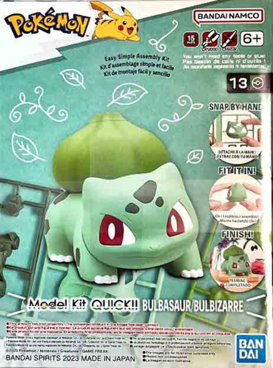 Bandai Namco - Pokemon Bulbasaur Model Kit