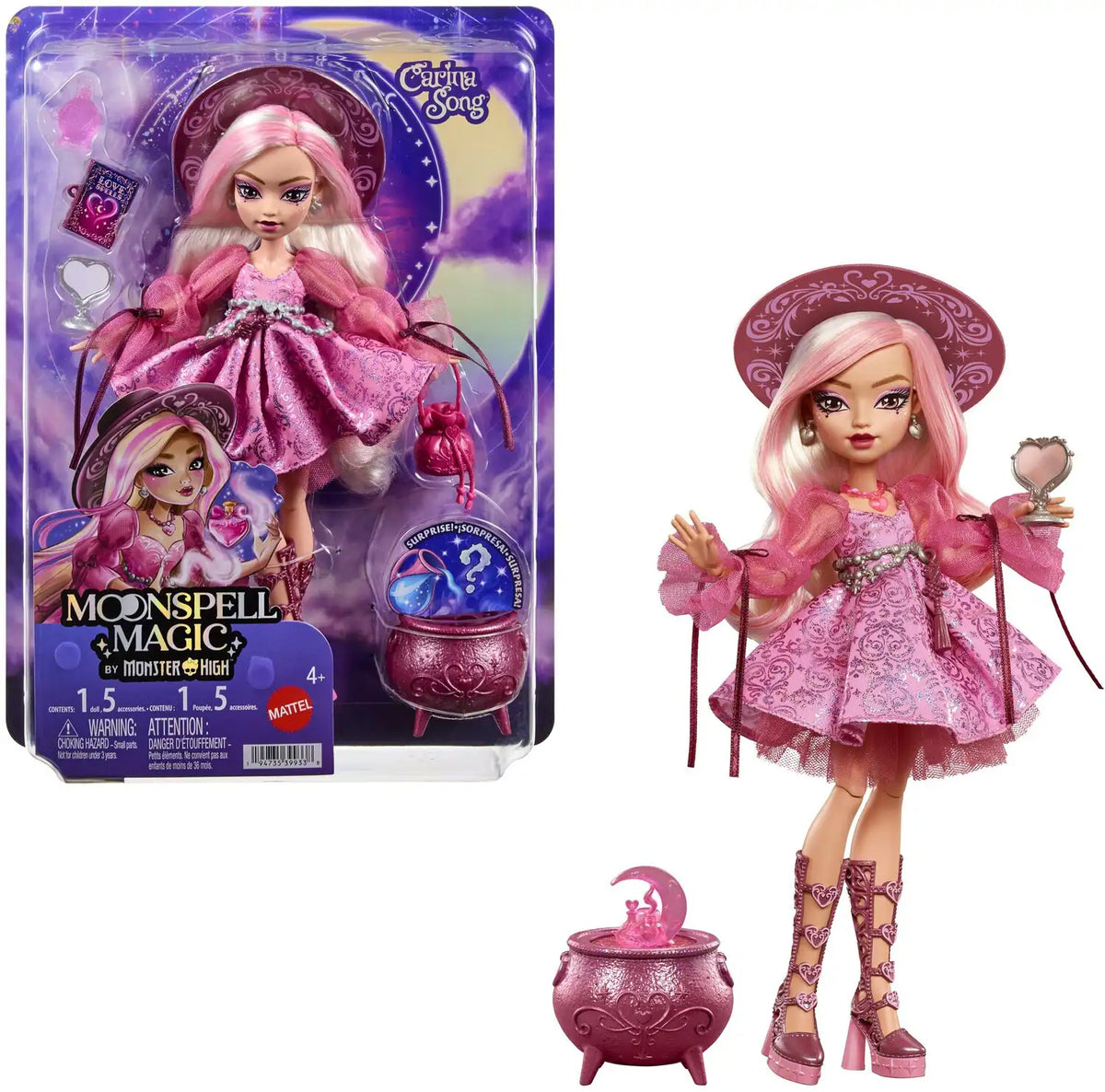 Mattel - Moonspell Magic By Monster High Carina Song