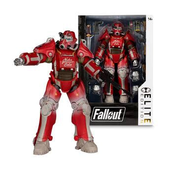 Mcfarlane - McFarlane Elite Edition Fallout T-45B Nuka Cola Paladin Danse 7-Inch Scale Action Figure
