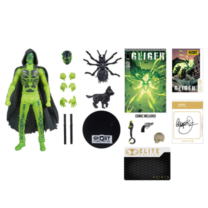 Mcfarlane - McFarlane Elite Edition Autograph Series Ghost Machine Geiger Paladin Danse 7-Inch Scale Action Figure