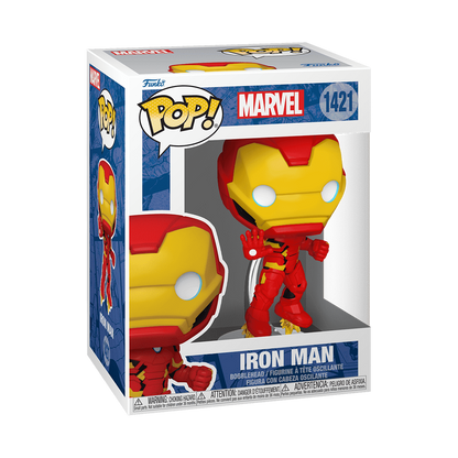 Funko - Marvel Iron Man Funko Pop! Bobblehead #1421