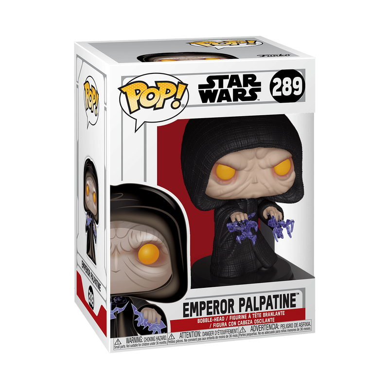 Funko - Star Wars Emperor Palpatine Funko Pop! Bobblehead #289