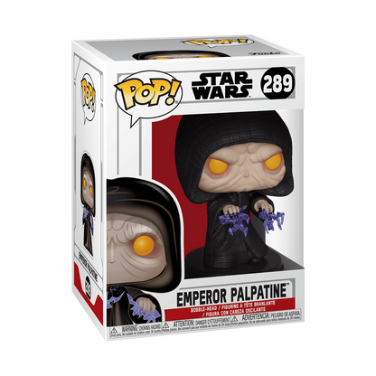 Funko - Star Wars Emperor Palpatine Funko Pop! Bobblehead #289