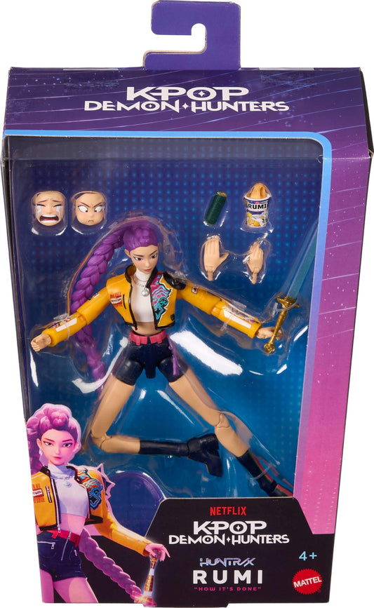 Mattel - KPop Demon Hunters Rumi 6 1/2-Inch Action Figure