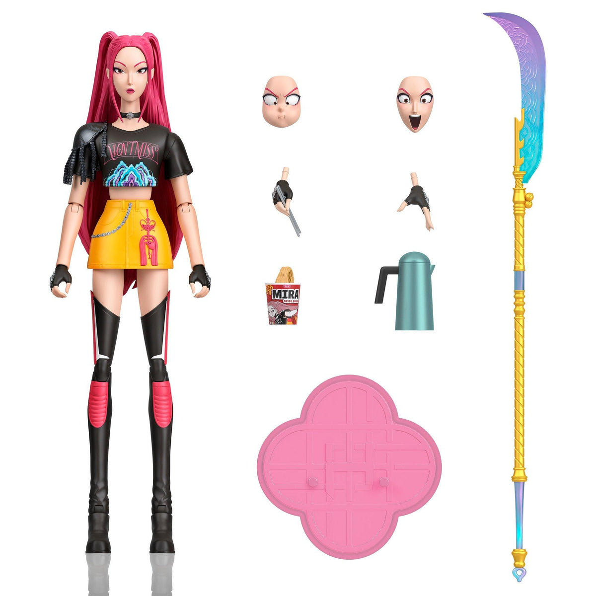 Mattel - KPop Demon Hunters Mira 6 1/2-Inch Action Figure