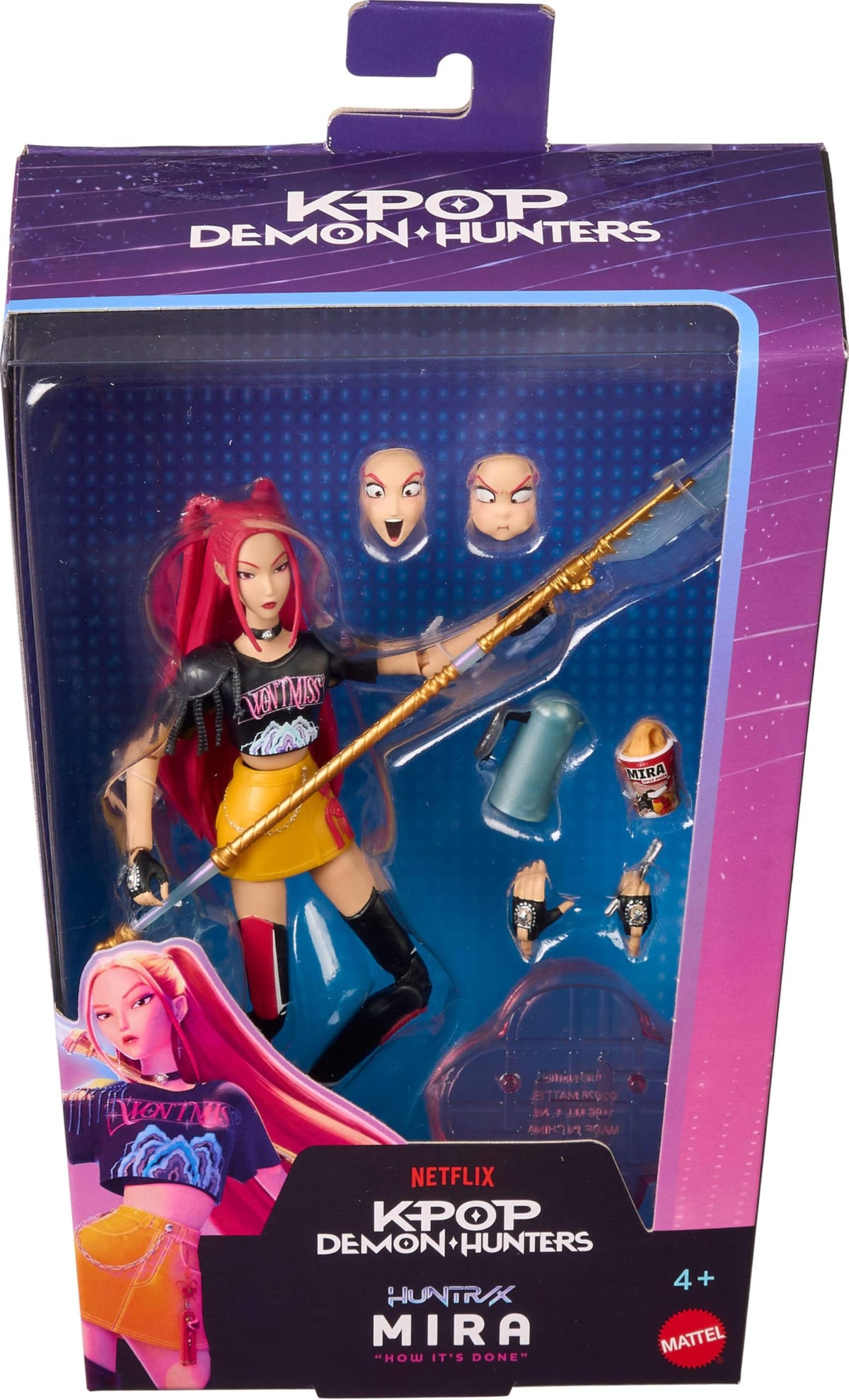 Mattel - KPop Demon Hunters Mira 6 1/2-Inch Action Figure