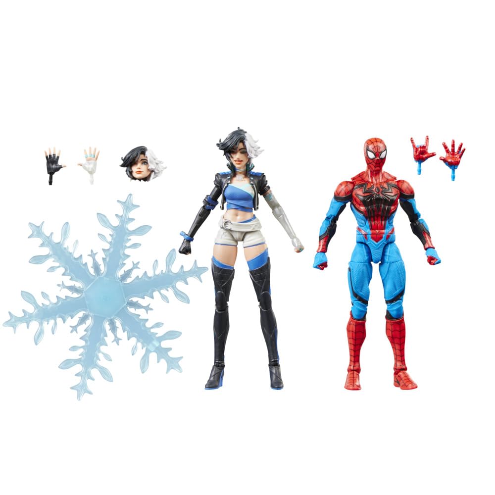 Hasbro - Marvel Legends Series Marvel Rivals Spider-Man and Luna Snow Figures