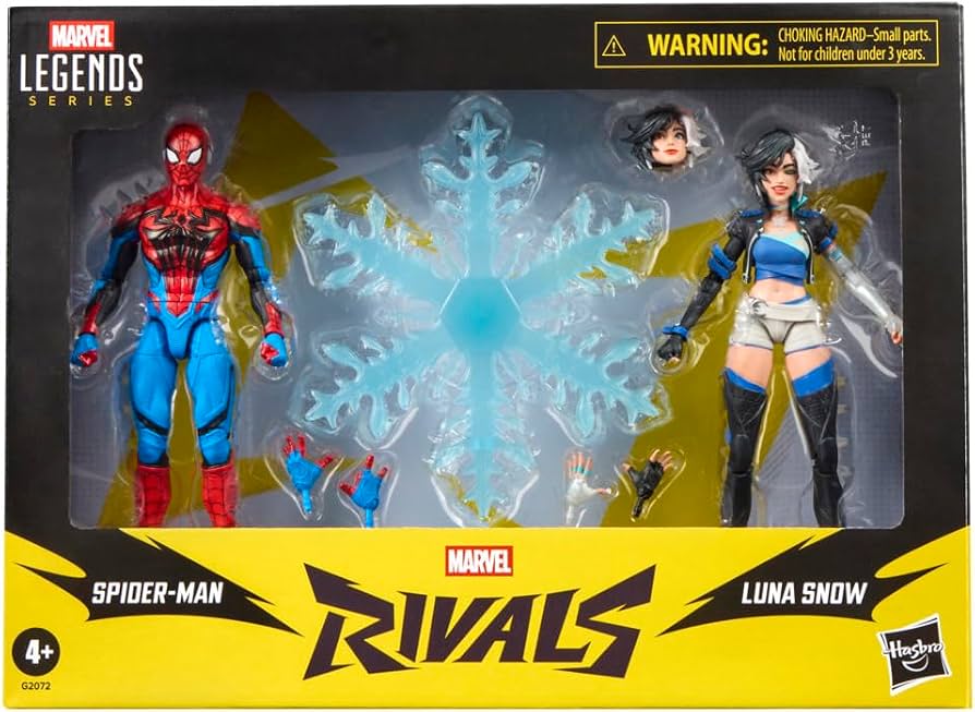 Hasbro - Marvel Legends Series Marvel Rivals Spider-Man and Luna Snow Figures