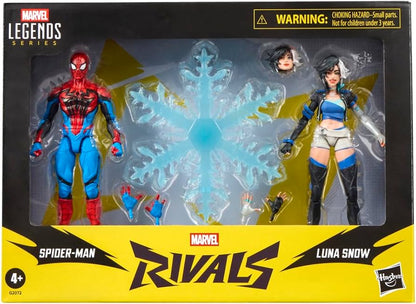 Hasbro - Marvel Legends Series Marvel Rivals Spider-Man and Luna Snow Figures