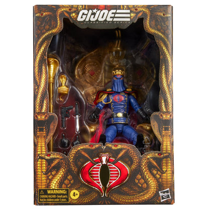 Hasbro - GIJOE Classified Series Deluxe Cobra Commander Figure