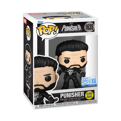 Funko - Marvel The Punisher: One Last Kill Glow in the Dark Funko Pop!  Bobblehead #1635