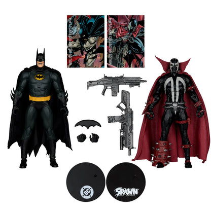 McFarlane - DC Multiverse McFarlane Collection Edition Spawn and Batman 7-Inch Scale Action Figures