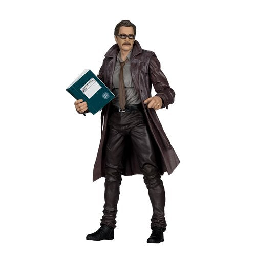 Mcfarlane - DC Multiverse Deluxe Theatrical Edition The Dark Knight Commissioner Gordon 7-Inch Scale Action Figure