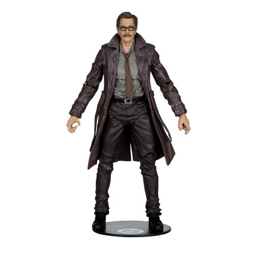 Mcfarlane - DC Multiverse Deluxe Theatrical Edition The Dark Knight Commissioner Gordon 7-Inch Scale Action Figure
