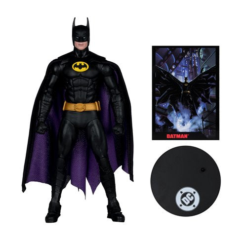 Mcfarlane - DC Direct Page Punchers Batman 1989 7-Inch Scale Action Figure with Comic Book