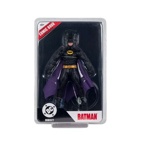 Mcfarlane - DC Direct Page Punchers Batman 1989 7-Inch Scale Action Figure with Comic Book