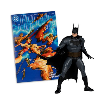 Mcfarlane - DC Direct Page Punchers  Batman Justice 7-Inch Scale Action Figure with Comic Book