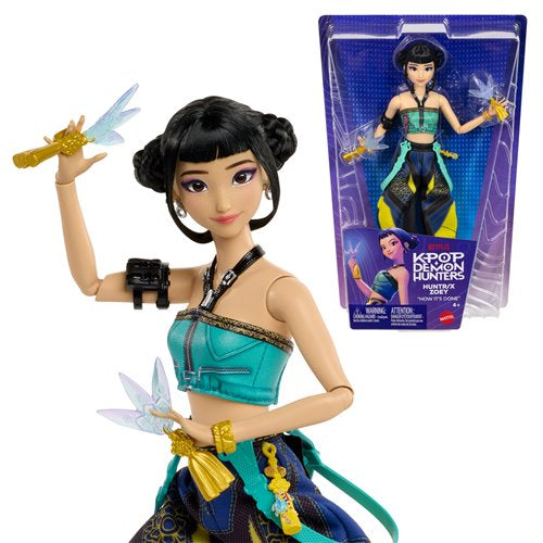 Mattel - KPop Demon Hunters HUNTR/X Zoey "How It's Done" Doll