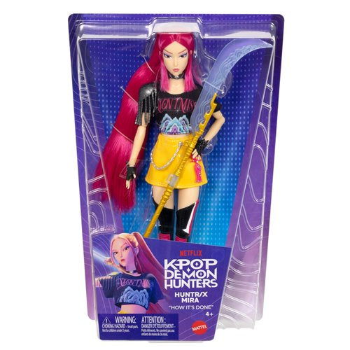 Mattel - KPop Demon Hunters HUNTR/X Mira "How It's Done" Doll