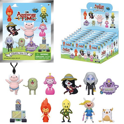 Monogram - Adventure Time Series 2 3D Foam Bag Clip Display Case of 24 Monogram Adventure Time Key Chain