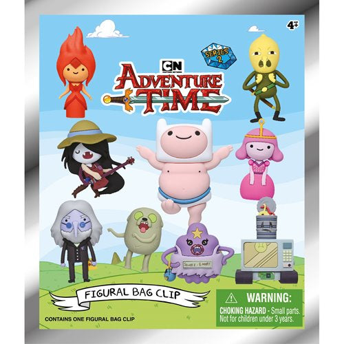 Monogram - Adventure Time Series 2 3D Foam Bag Clip Display Case of 24 Monogram Adventure Time Key Chain
