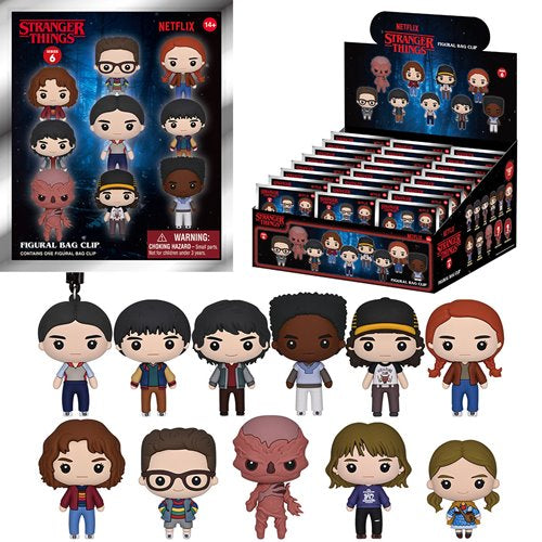 Monogram - Stranger Things Season 5 Series 6 3D Foam Bag Clip