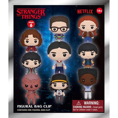 Monogram - Stranger Things Season 5 Series 6 3D Foam Bag Clip