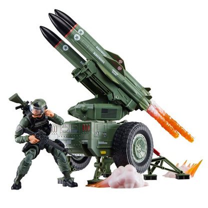 Hasbro G.I. Joe Classified Series #182 Clayton Hawk Abernathy 6-Inch Action Figure with M.M.S. (Mobile Missile System) Vehicle-