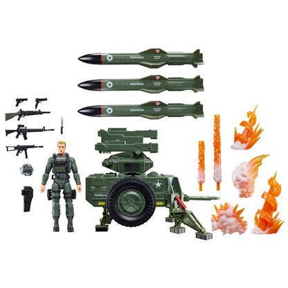Hasbro G.I. Joe Classified Series #182 Clayton Hawk Abernathy 6-Inch Action Figure with M.M.S. (Mobile Missile System) Vehicle-
