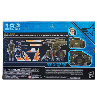 Hasbro G.I. Joe Classified Series #182 Clayton Hawk Abernathy 6-Inch Action Figure with M.M.S. (Mobile Missile System) Vehicle-