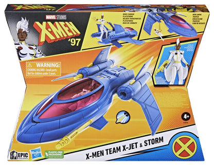 Hasbro - X-Men '97 Epic Hero Series X-Men Team X-Jet and Storm Set