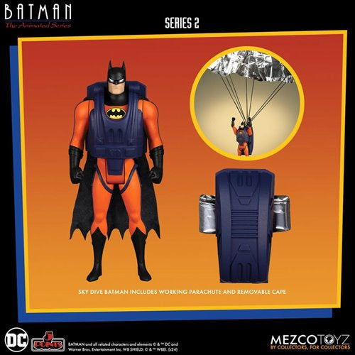Batman: The Animated Series 5 Points Series 2 Action Figure Sky Dive Batman
