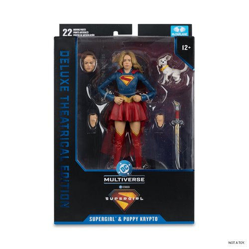 DC Multiverse Deluxe Theatrical Edition Wave 4  Supergirl and Baby Krypto