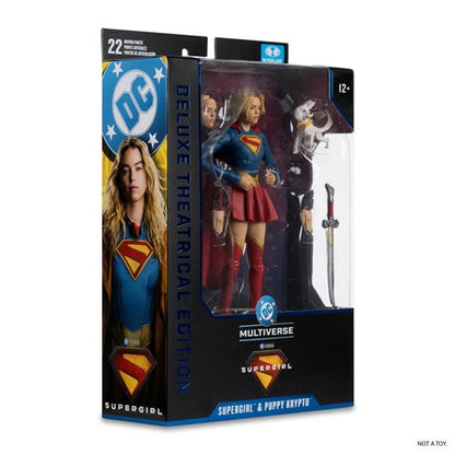 DC Multiverse Deluxe Theatrical Edition Wave 4  Supergirl and Baby Krypto