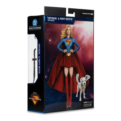 DC Multiverse Deluxe Theatrical Edition Wave 4  Supergirl and Baby Krypto