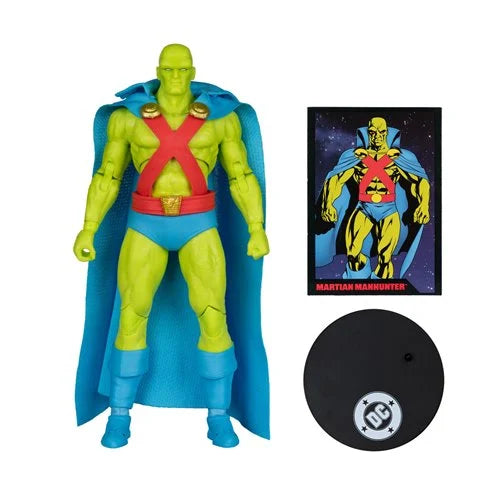 McFarlane DC Direct Page Punchers Wave 12 Martian Manhunter Justice League #77 7-Inch Scale Action Figure with Comic