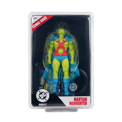 McFarlane DC Direct Page Punchers Wave 12 Martian Manhunter Justice League #77 7-Inch Scale Action Figure with Comic