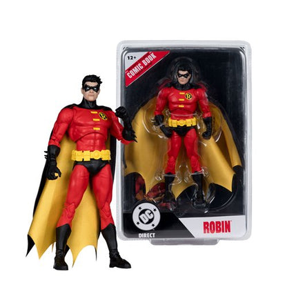 McFarlane DC Direct Page Punchers Wave 12 Robin with Teen Titans #41 comic book