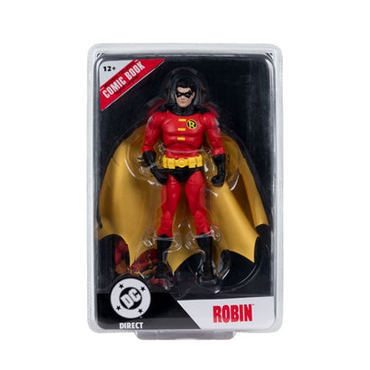 McFarlane DC Direct Page Punchers Wave 12 Robin with Teen Titans #41 comic book