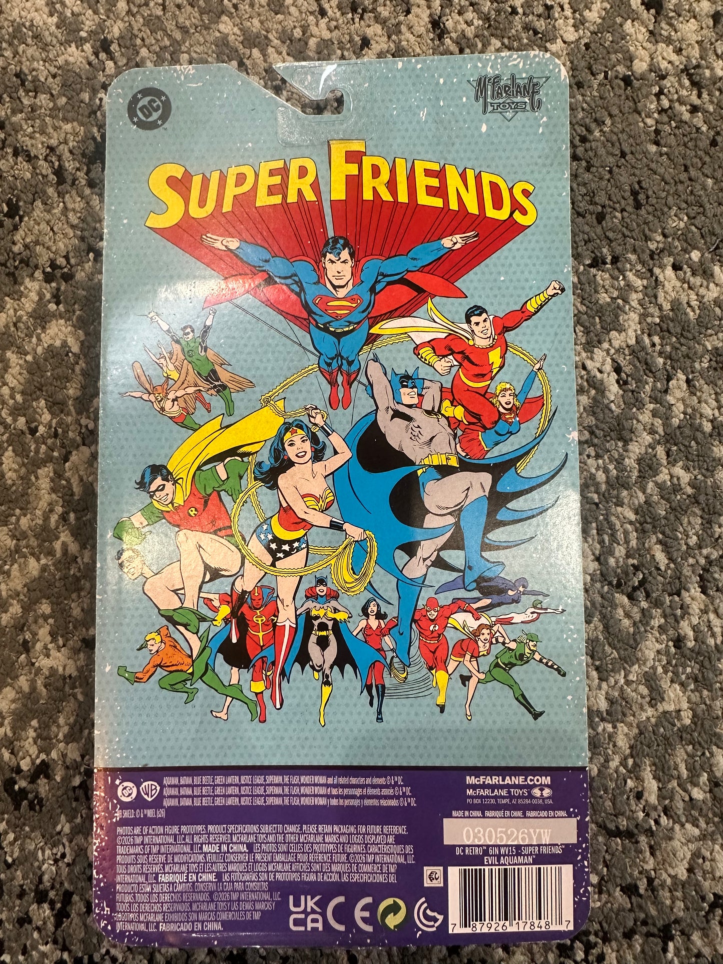 DC Retro Wave 15 Super Friends Evil Aquaman 6-Inch Scale Action Figure