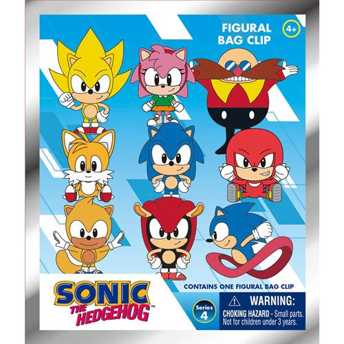 Monogram - Sonic the Hedgehog Series 4 3D Foam Bag Clip