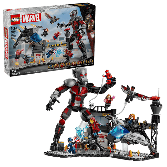 LEGO - Marvel #76314 Captain America: Civil War Action Battle