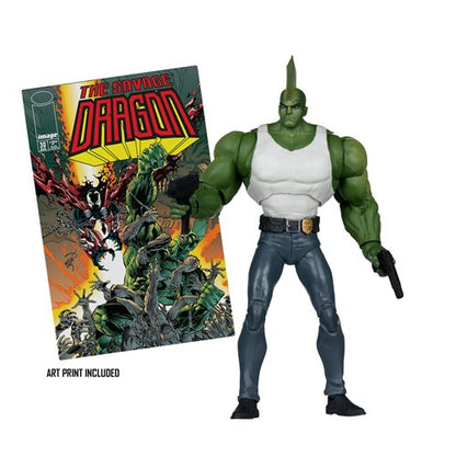 McFarlane - Savage Dragon Image Comics Founders Series McFarlane Elite Edition 7-Inch Deluxe Action Figure