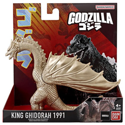 Bandai - Godzilla Monster Series King Ghidorah 1991 5-Inch Soft Vinyl Action Figure