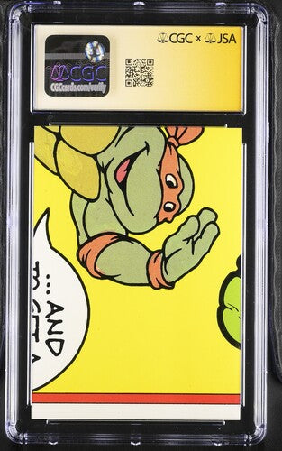 CGC Grade 5 Signed Kevin Eastman Teenage Mutant Ninja Turtles Turtle Power! #6008198021