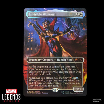 HASBRO - Marvel Super Heroes Magic: The Gathering Marvel Legends Series Malice (Sue Storm) 6-Inch Action Figure