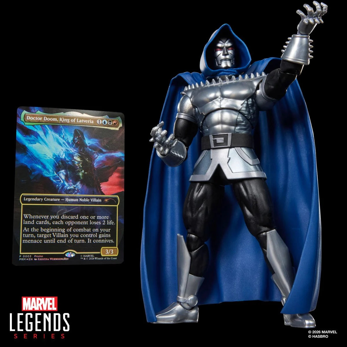 HASBRO - Marvel Super Heroes Magic: The Gathering Marvel Legends Series Doctor Doom 2099 6-Inch Action Figure