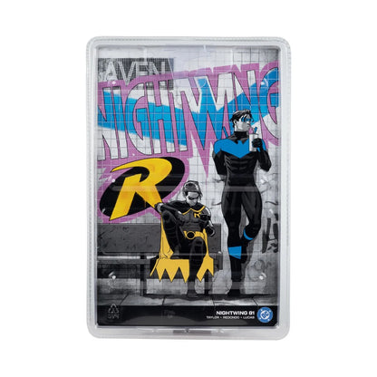 McFarlane - DC Direct Page Punchers Wave 14 Nightwing #81 7-Inch Scale Action Figure with Comic